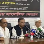 তত্ত্বাবধায়ক সরকার হবে না, প্রধানমন্ত্রীও পদত্যাগ করবেন না: ওবায়দুল কাদের