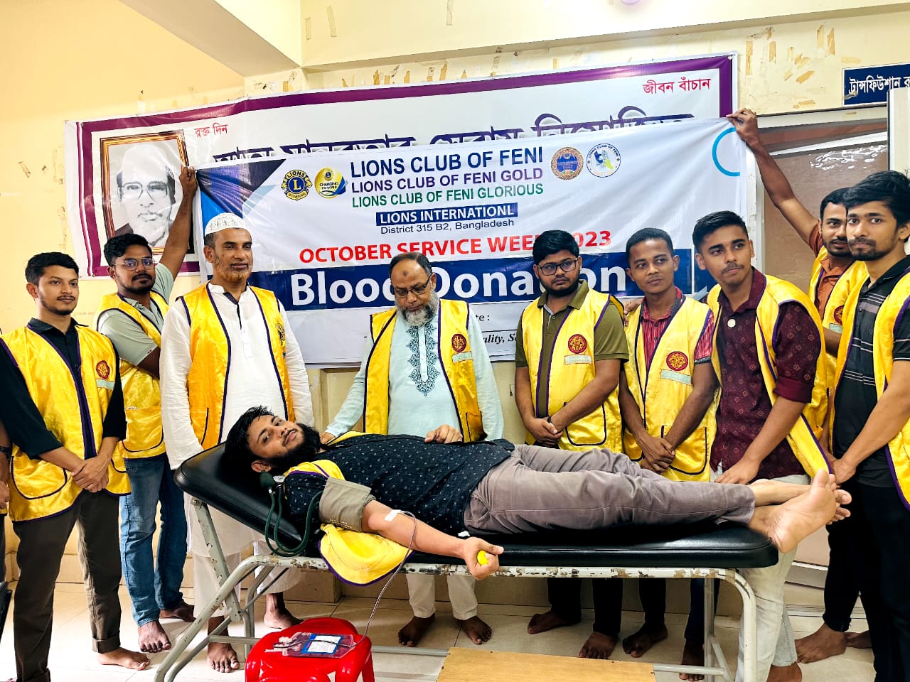 October Service Week Blood Donation