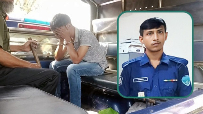 রামগড় থানার মাদক ব্যবসায়ী "পুলিশ কনস্টেবল" ফেনসিডিল সহ আটক 5 ramgor police 1697631521