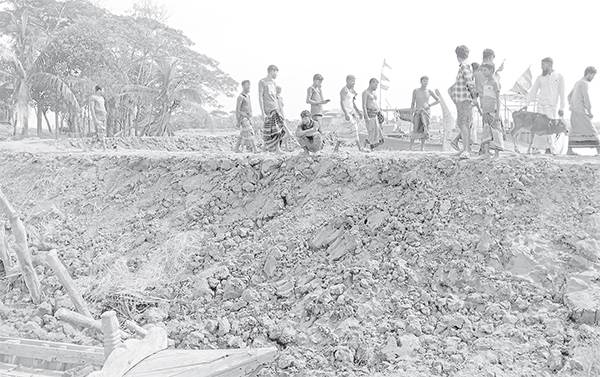 চরফ্যাশনে খালে বাঁধ দিয়ে মাছ চাষ,৩ হাজার একর জমি আবাদ নিয়ে শঙ্কা 5 image 427077