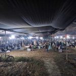 ভোলায় মাইক্রোবাসে অগ্নিসংযোগ