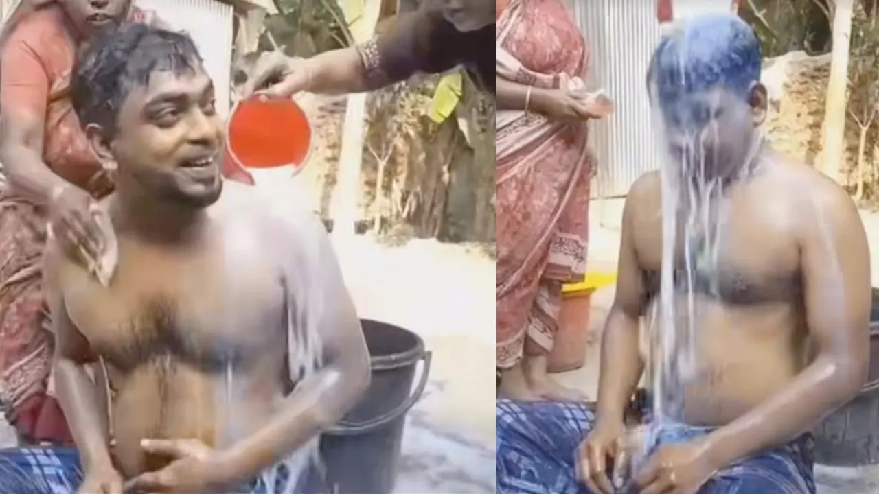 রাজবাড়ীতে পালিয়েছে স্ত্রী, দুধ দিয়ে গোসল করলেন স্বামী! 5 image 74402 1710873436