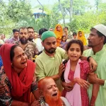 হাওরে ১৪ কিলোমিটার আলপনা
