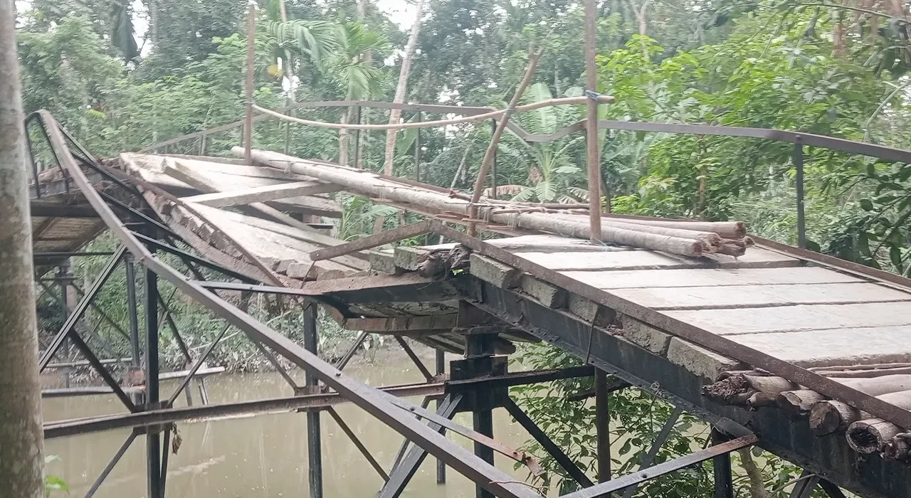 বাকেরগঞ্জে হাজারী খালের সেতুটি এখন মরণ ফাঁদ 5 image 96975 1718526224