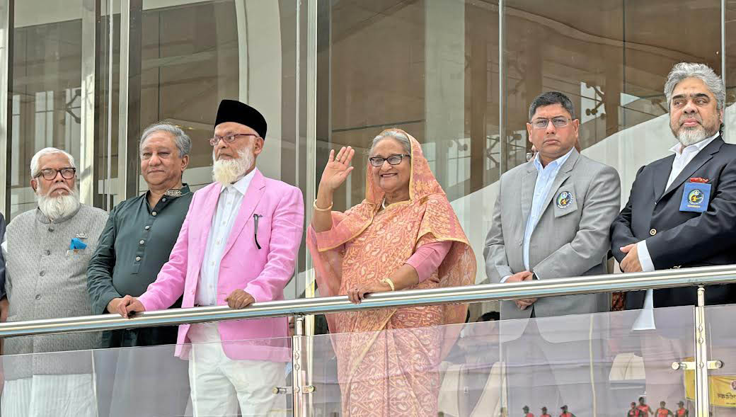 সময় পেলে ফুটবল খেলা দেখি: প্রধানমন্ত্রী শেখ হাসিনা 5 Untitled 1