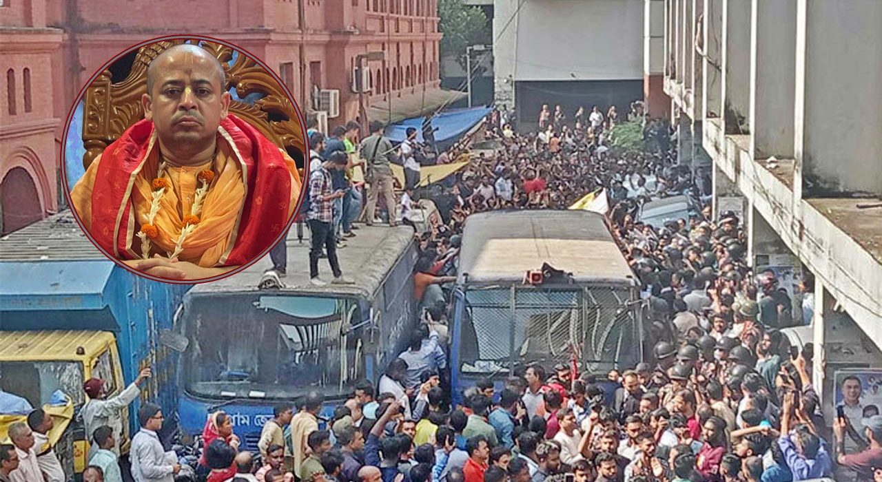 চট্টগ্রাম আদালত এলাকায় সংঘর্ষের ঘটনায় পুলিশের ৩ মামলা, আসামি ১৪৭৬ 5 chinmoy 20241127212015