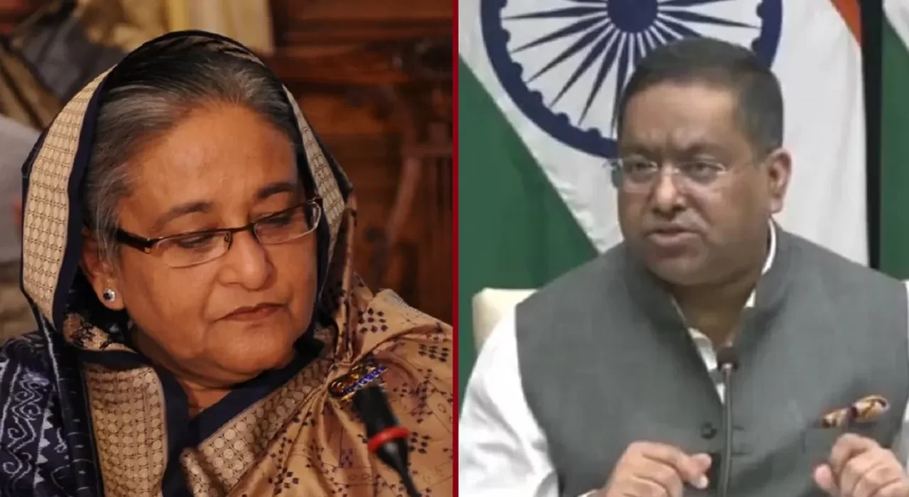 শেখ হাসিনার ভাষণ দেওয়া নিয়ে নিজেদের অবস্থান জানাল ভারতের পররাষ্ট্র মন্ত্রণালয়ের মুখপাত্র শ্রী রণধীর জয়সওয়াল। 5 image 162315 1738944570