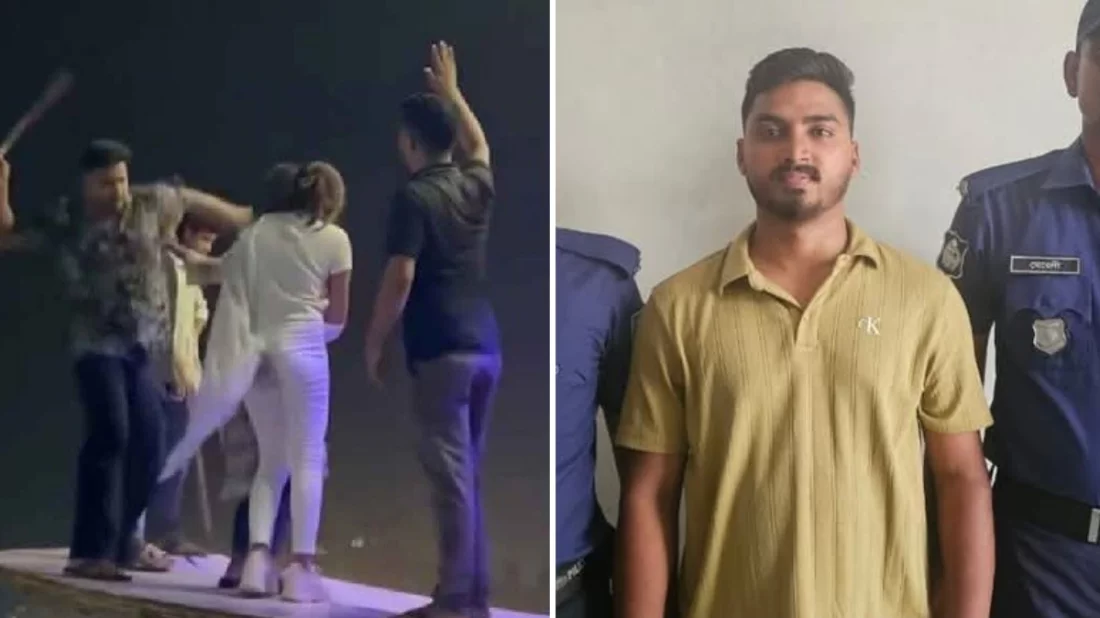 মুন্সীগঞ্জ লঞ্চঘাটে দুই তরুণীকে মারধর করা যুবক গ্রেপ্তার 5 আহমেদ জিহাদ