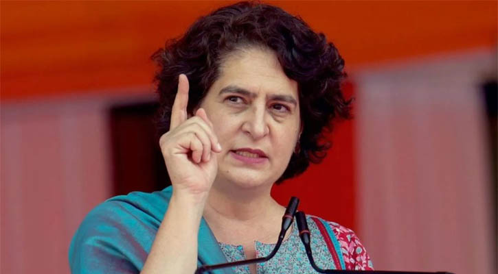 নেত্রী প্রিয়াঙ্কা গান্ধী ভদ্র