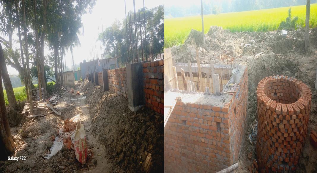 আদালতের নিষেধাজ্ঞার পরও বাকেরগঞ্জে বিদ্যালয়ের ভবন নির্মাণ