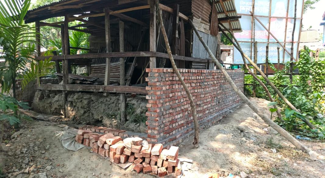 কাঁঠালিয়ায় জমি বিরোধে সংঘর্ষ,
