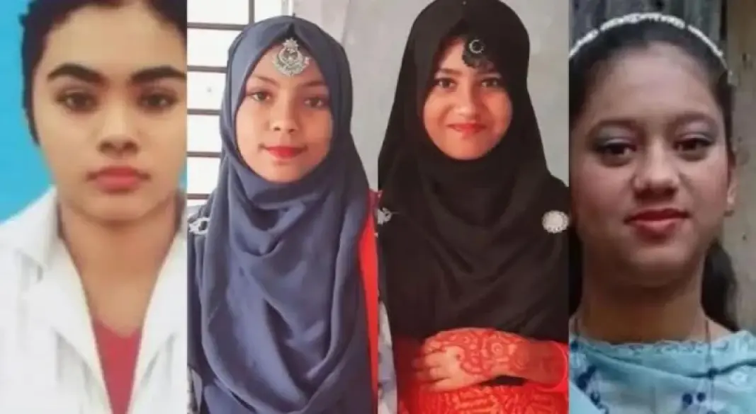 বাউফলের নিখোঁজ ৪ স্কুলছাত্রী চার দিন পর গাজীপুর থেকে উদ্ধার