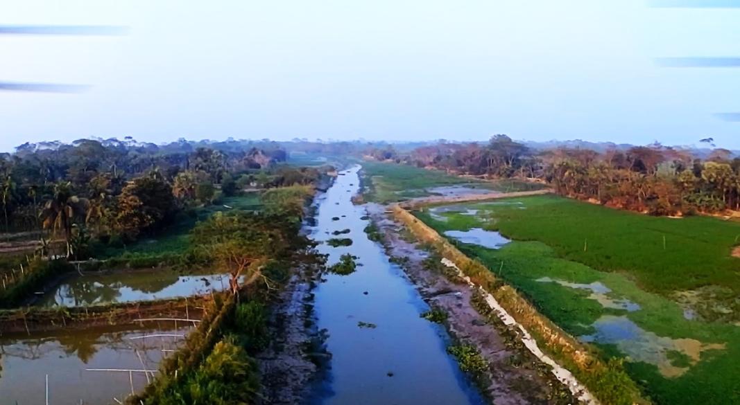 বলেশ্বর নদী।