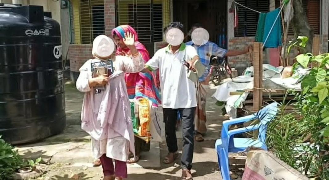 সরিষাবাড়ী উপজেলার গেন্দারপাড়া গ্রামে এ ঘটনা ঘটে