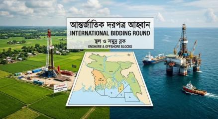 তেল-গ্যাস অনুসন্ধানে ৪৭ ব্লকে আন্তর্জাতিক দরপত্র