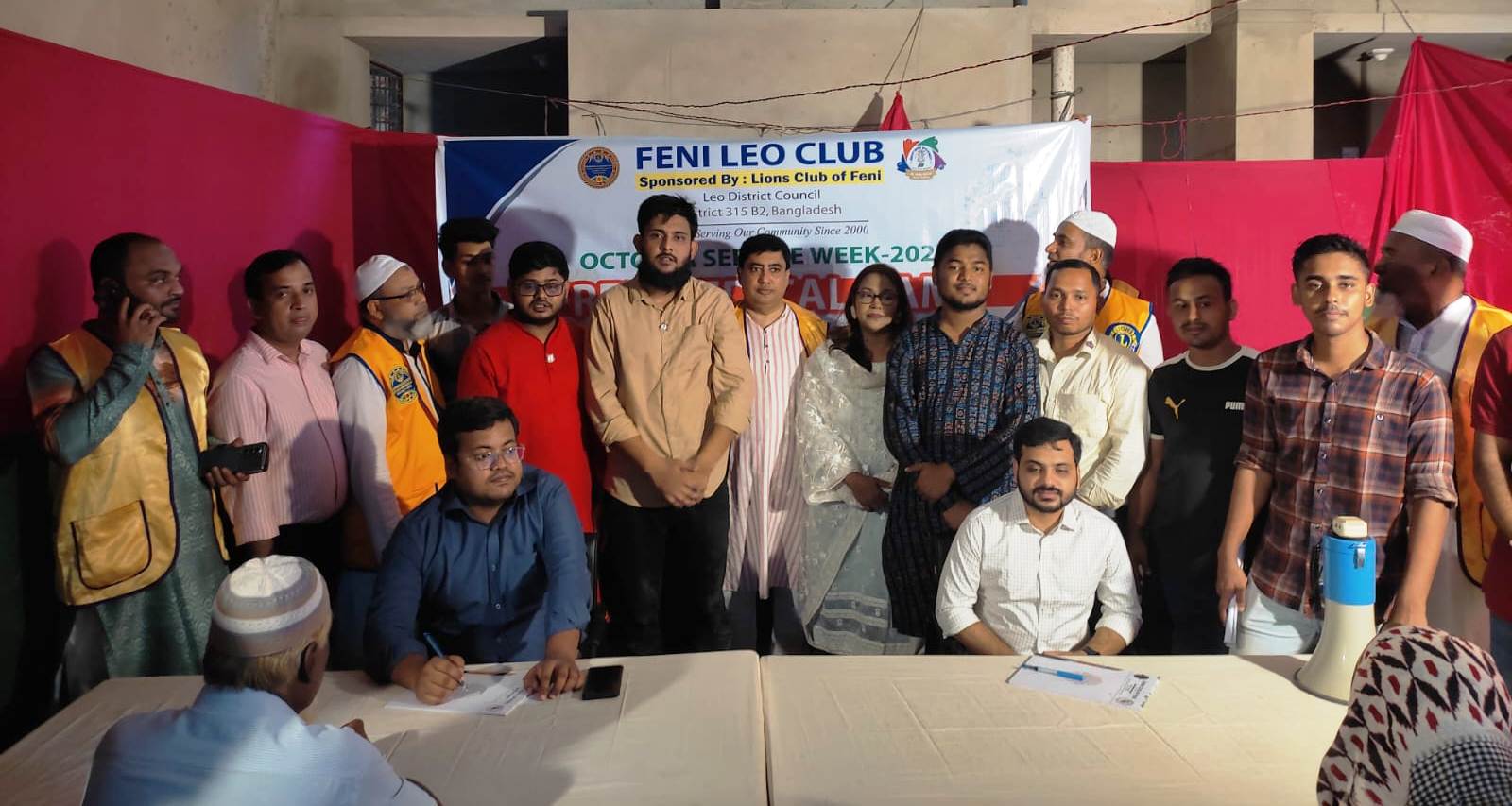 দুঃস্থ ও অসহায় রোগীদের সেবায় লায়ন্স ক্লাব অব ফেনীর ফ্রি মেডিক্যাল ক্যাম্প আয়োজন 5 October Service Free Medical Camp 2
