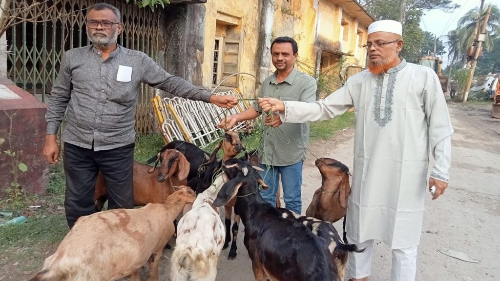 এক বছর পর মুক্তি পেল বরিশালে আটকে থাকা ৯টি ছাগল 5 114 2 1024x576 1