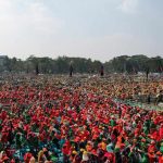 নিরাপত্তার চাদরে ঘেরা ব‌রিশাল