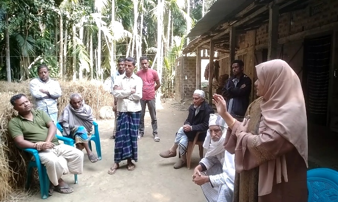 জকিগঞ্জে স্বজনহারানো পরিবারের পাশে নারীনেত্রী মিনা চৌধুরী 5 IMG 20240129 160111