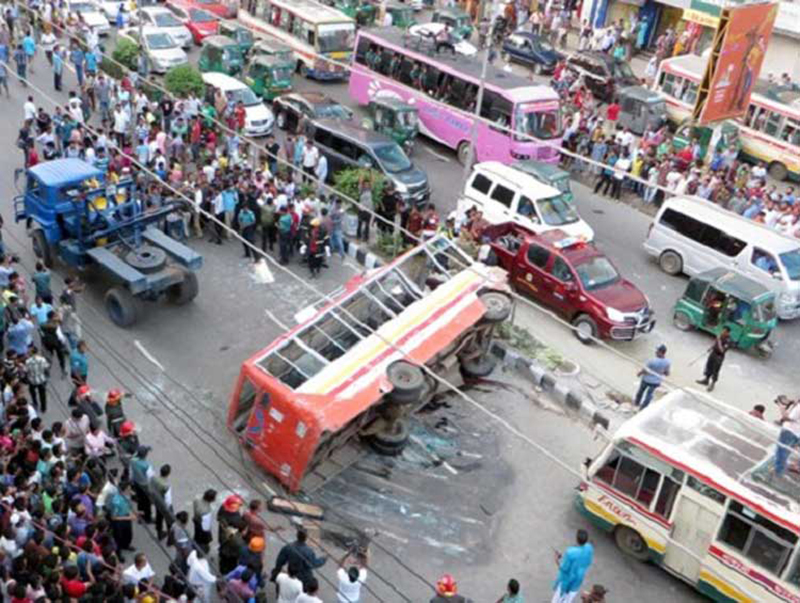 accident road dhaka 24 t