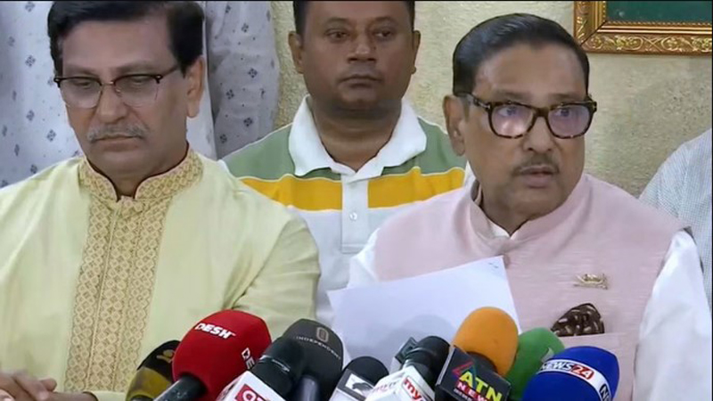বাংলাদেশ ব্যাংকে আপনি ঢুকবেন কেন? সাংবাদিকদের কাছে ওবায়দুল কাদেরের প্রশ্ন 5 32 2405181009