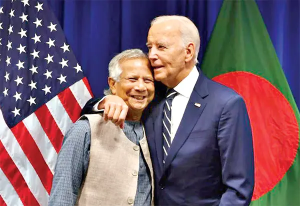 . ইউনূস বাইডেন বৈঠক