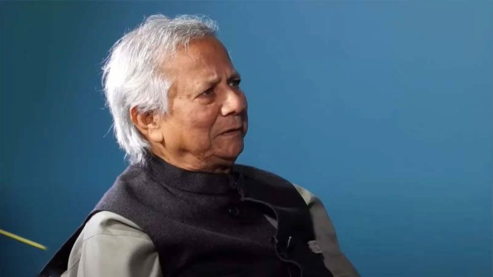ভারতে পালিয়ে যাওয়া শেখ হাসিনা দোষী সাব্যস্ত হলে তার প্রত্যাবর্তন চাওয়া হবে:আল–জাজিরাকে প্রধান উপদেষ্টা ড. মুহাম্মদ ইউনূস 5 younus000 673ae9a70c8a3