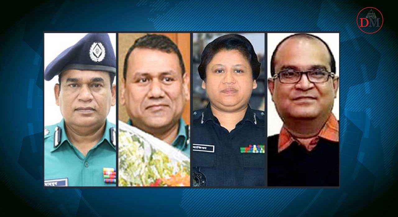 পুলিশের চার ডিআইজিকে বাধ্যতামূলক অবসর 5 DIG 20250728 195204668