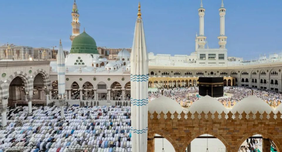 ১ সপ্তাহে মসজিদুল হারাম ও মসজিদে নববীতে ১ কোটি ৩৫ লাখের বেশি মুসল্লি 13 masqu nababi haramain