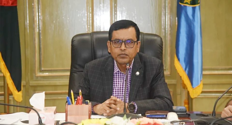 ঢাকা ওয়াসার এমডি ও ডিএসসিসির প্রশাসক